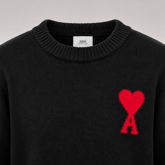 Logo-Embroidered Knit Sweater