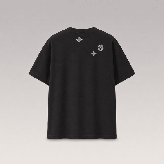 Embroidered Cotton T-Shirt