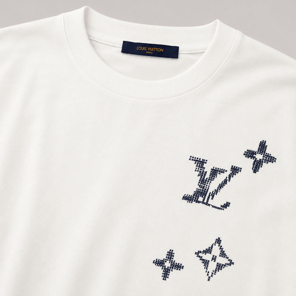 Embroidered Cotton T-Shirt