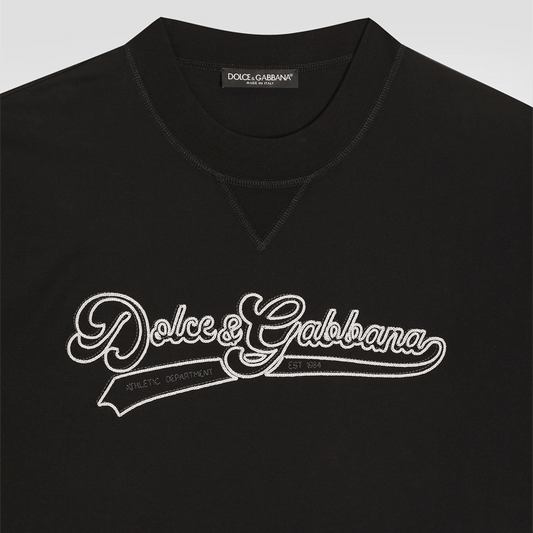 Cotton t-shirt with embroidery