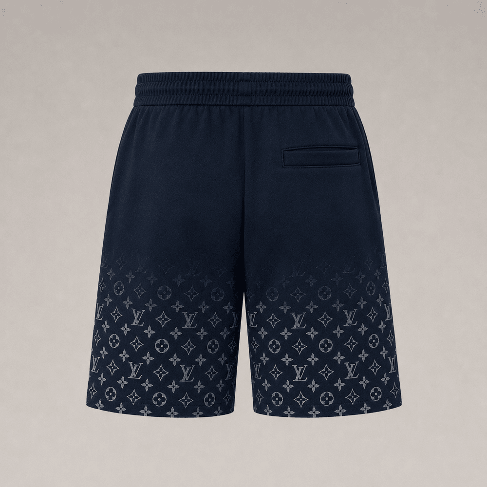 Gradient Cotton T-Shirt&Shorts Set