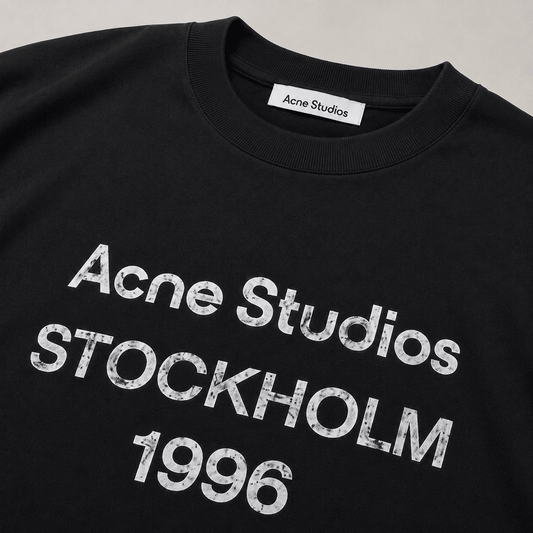 Sprayed Logo Cotton T-shirt