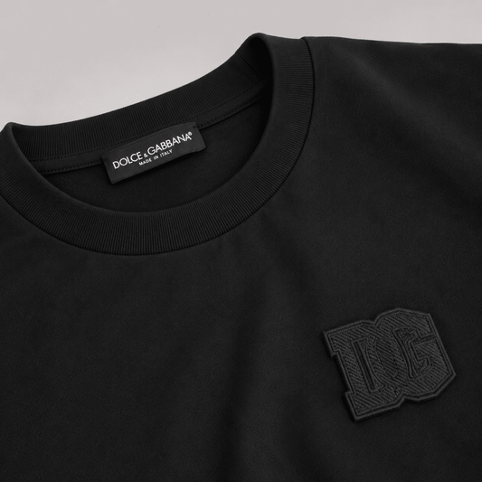 Cotton T-Shirt With Patch