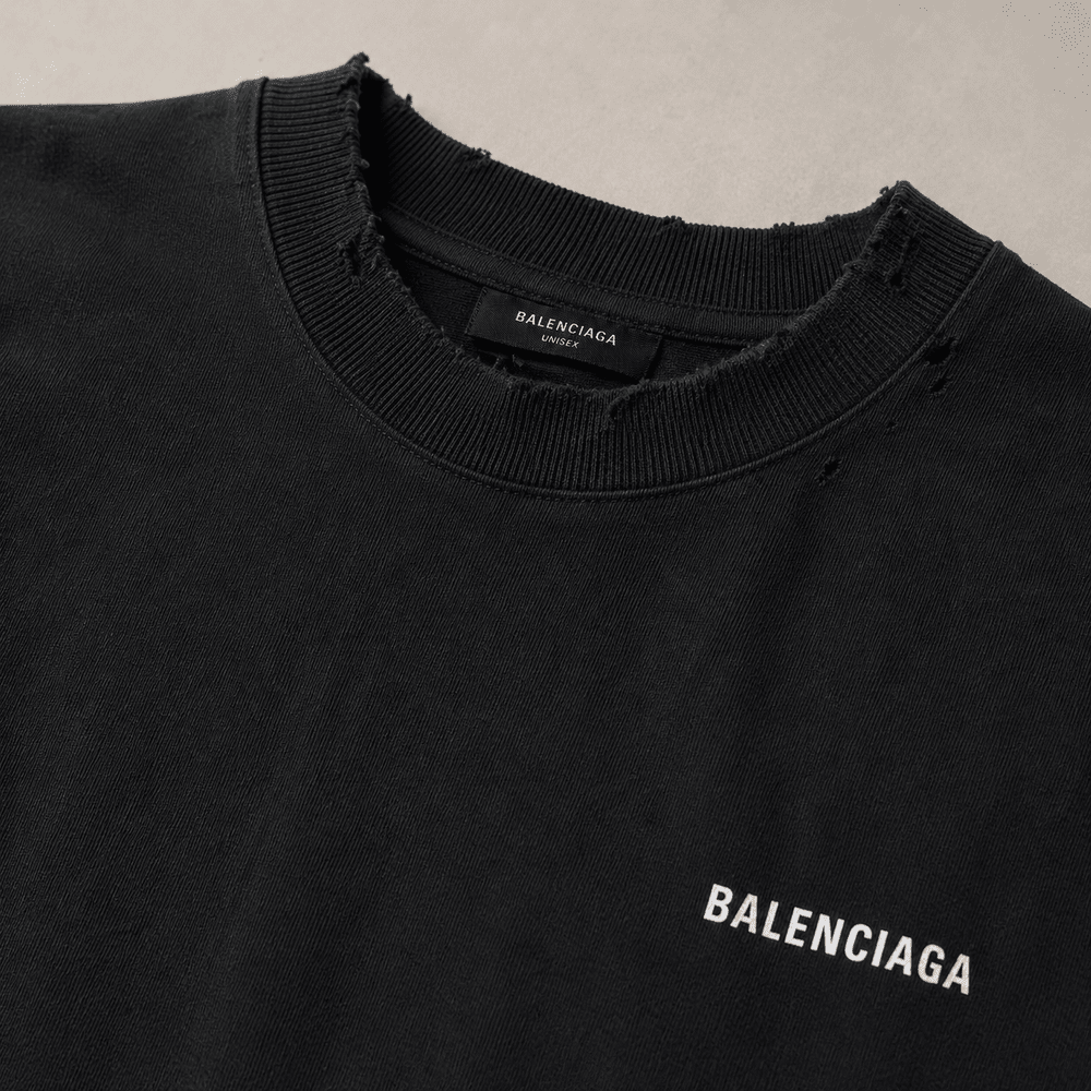 New Tape Type Oversized T-shirt