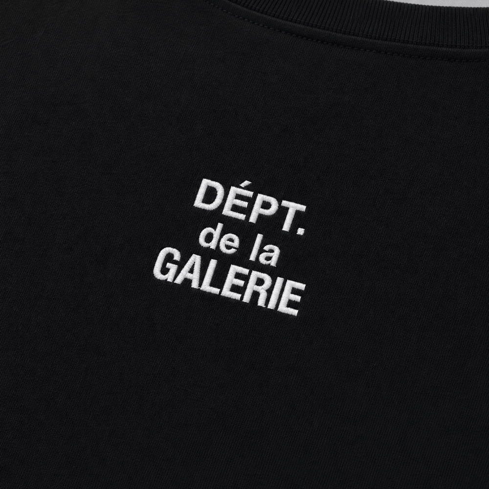 Embroidered Logo Cotton T-shirt