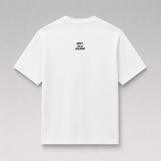 Embroidered Logo Cotton T-shirt