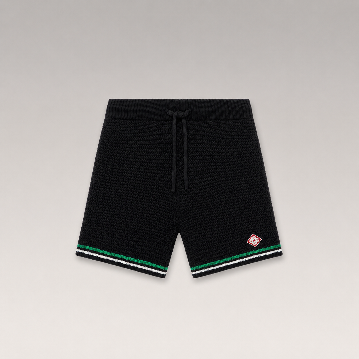 Tennis Short Sleeve Crochet Shirt-Shorts Set