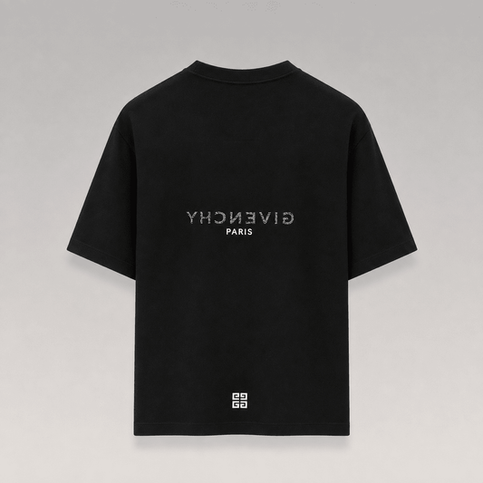 Paris Logo Print T-shirt