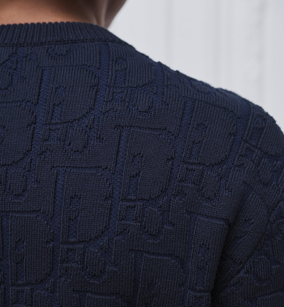 Oblique Knit Sweater