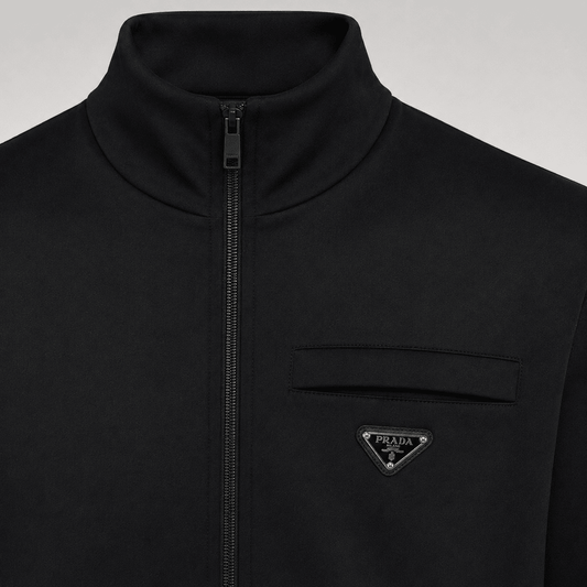 Triangle Zipped Sweatshirt