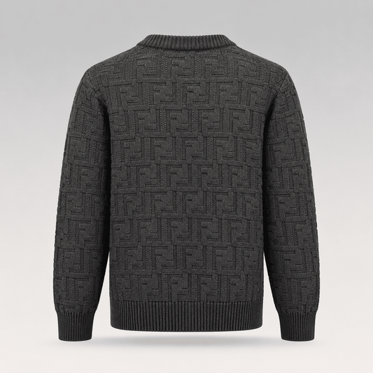 Jacquard Knit Sweater