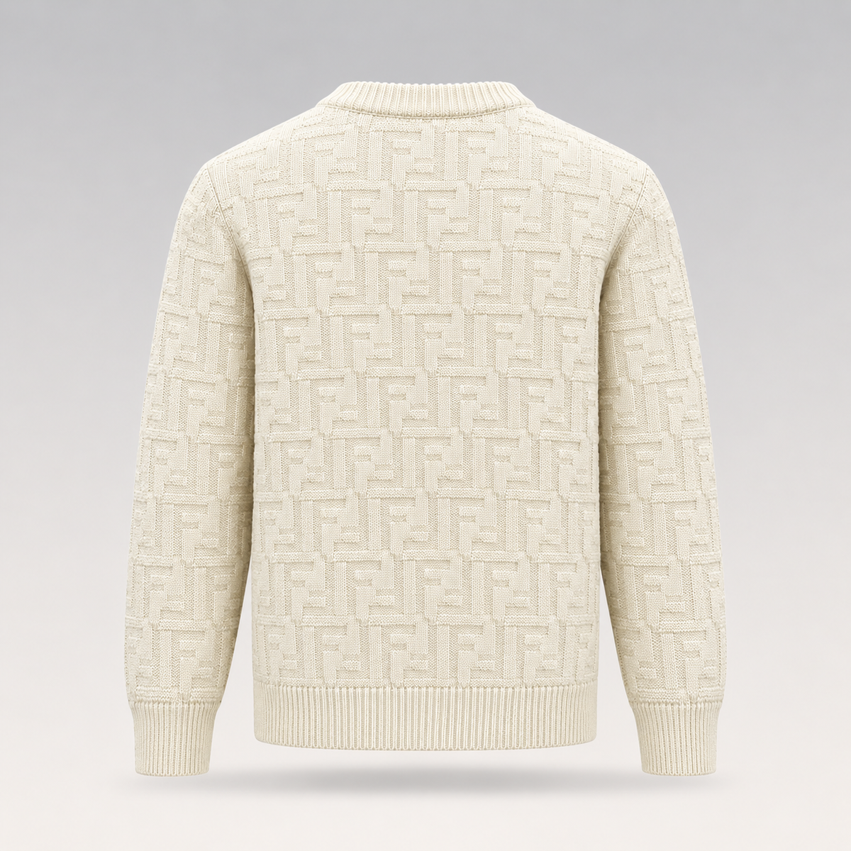 Jacquard Knit Sweater