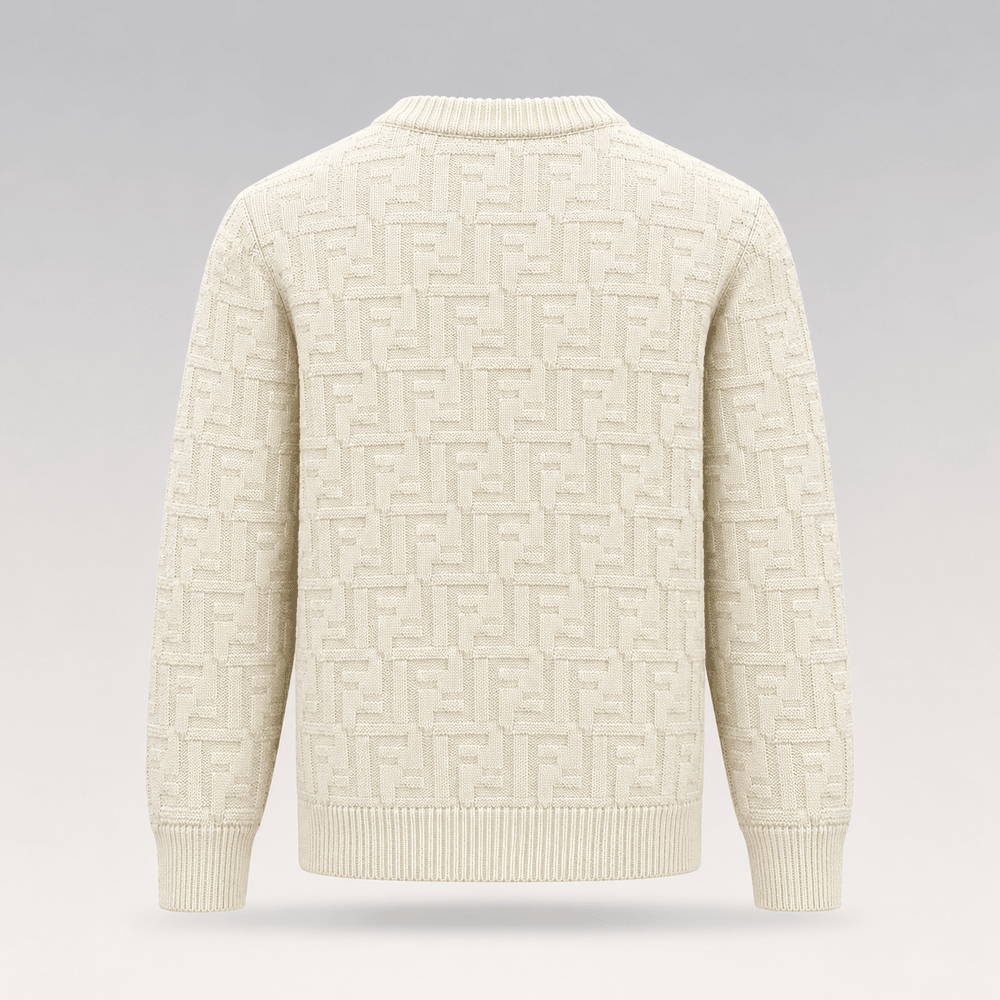Jacquard Knit Sweater