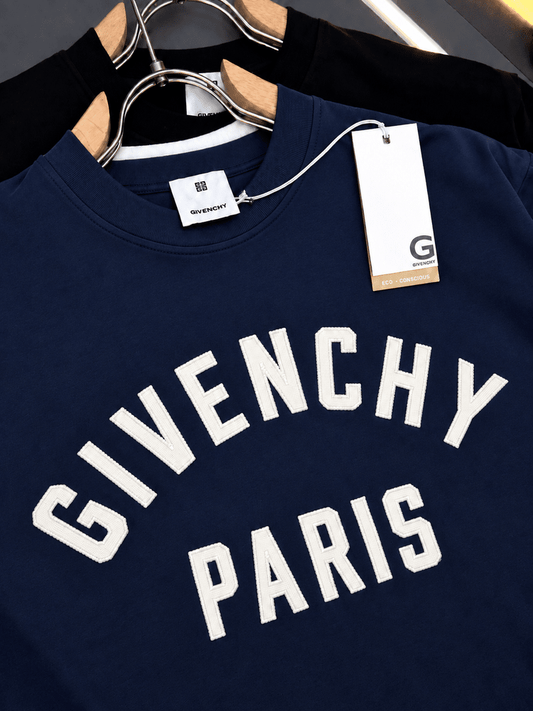 Cotton t-shirt with Paris patch logo