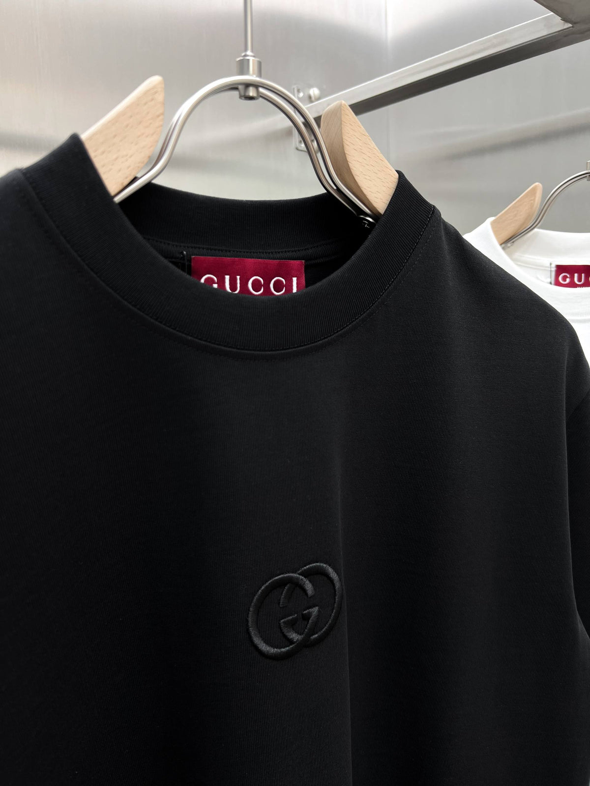 Cotton Jersey T-Shirt With Embroidery