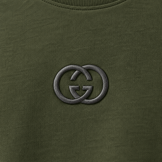 Cotton Jersey T-Shirt With Embroidery