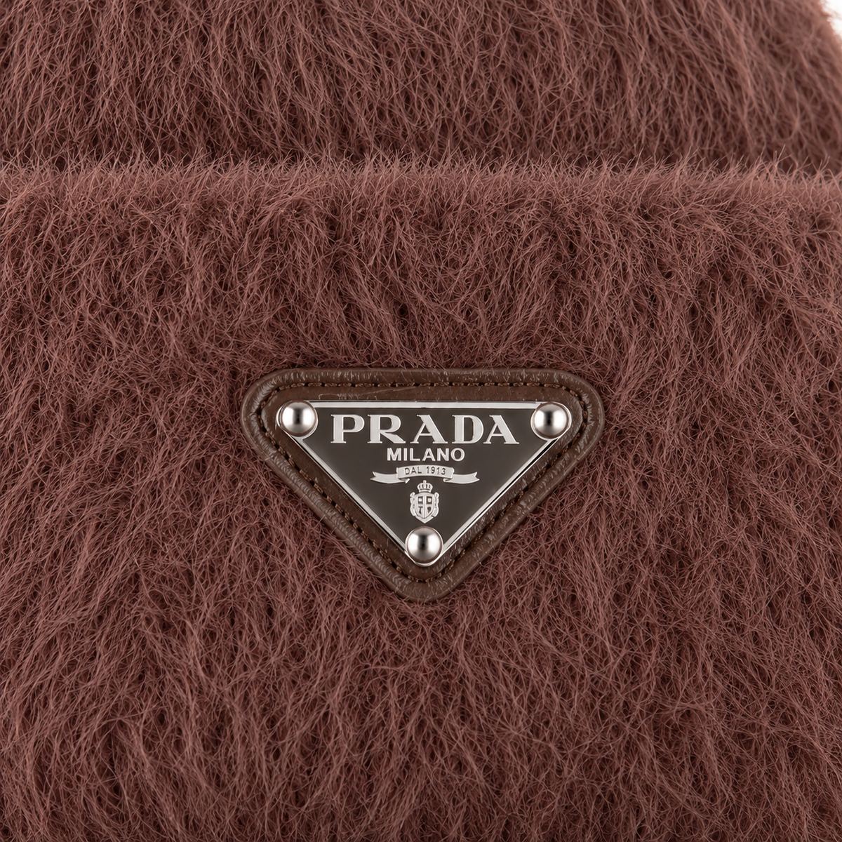 Metal Triangle Logo Beanie