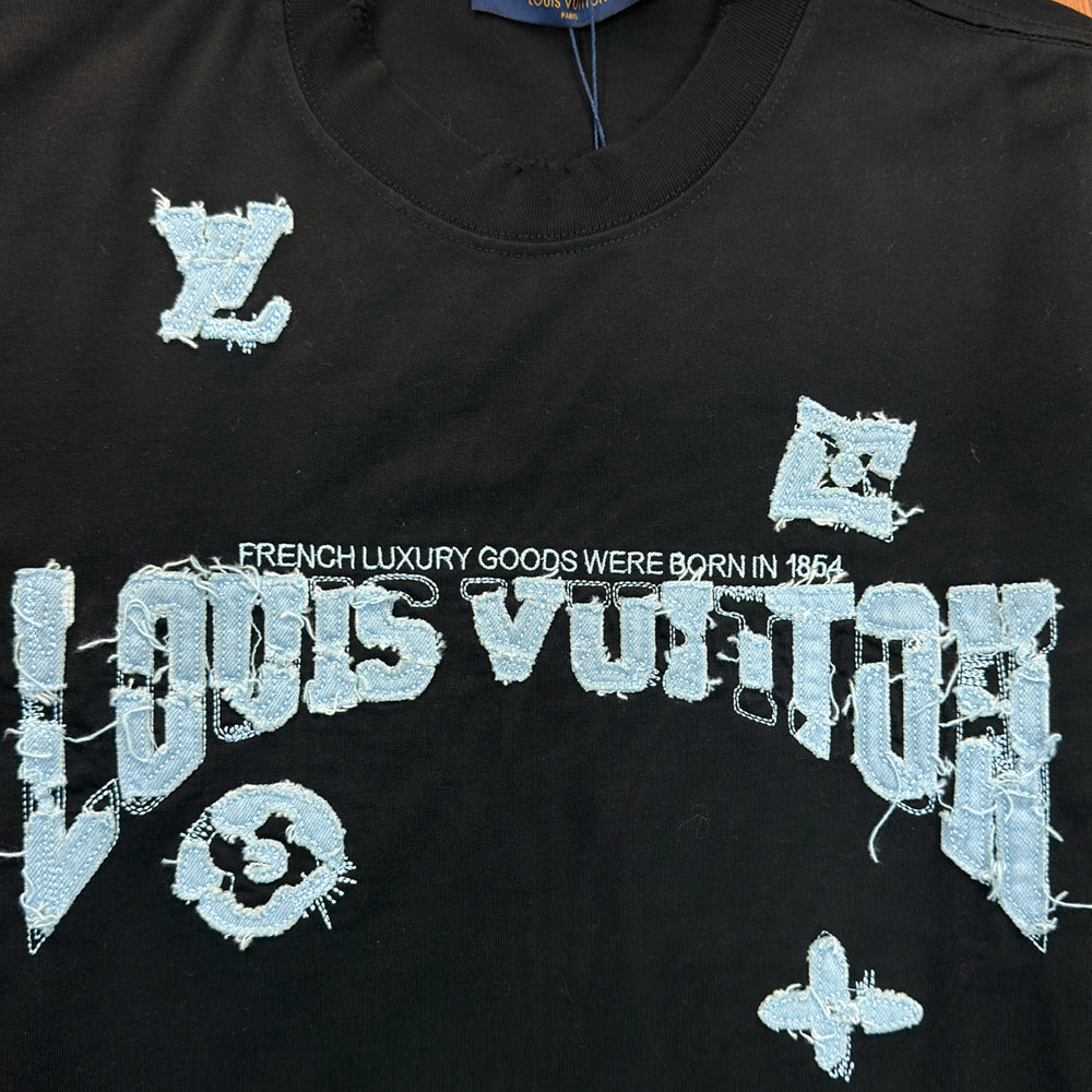Denim Patch Logo T-Shirt