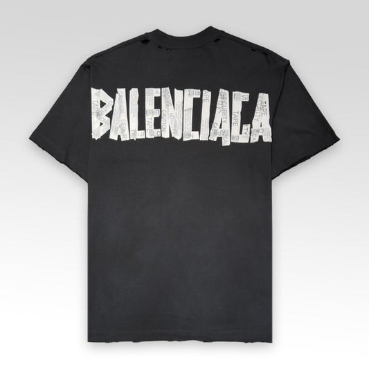 BALENCIAGA New Tape Type Oversized T-shirt