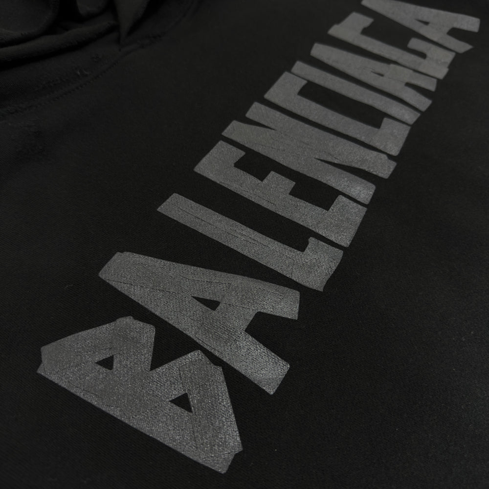 Faded Effect Oversized Hoodie