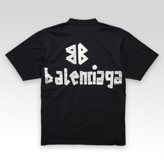 New Tape Type Oversized T-shirt