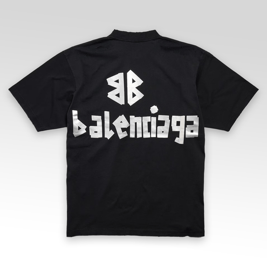 New Tape Type Oversized T-shirt