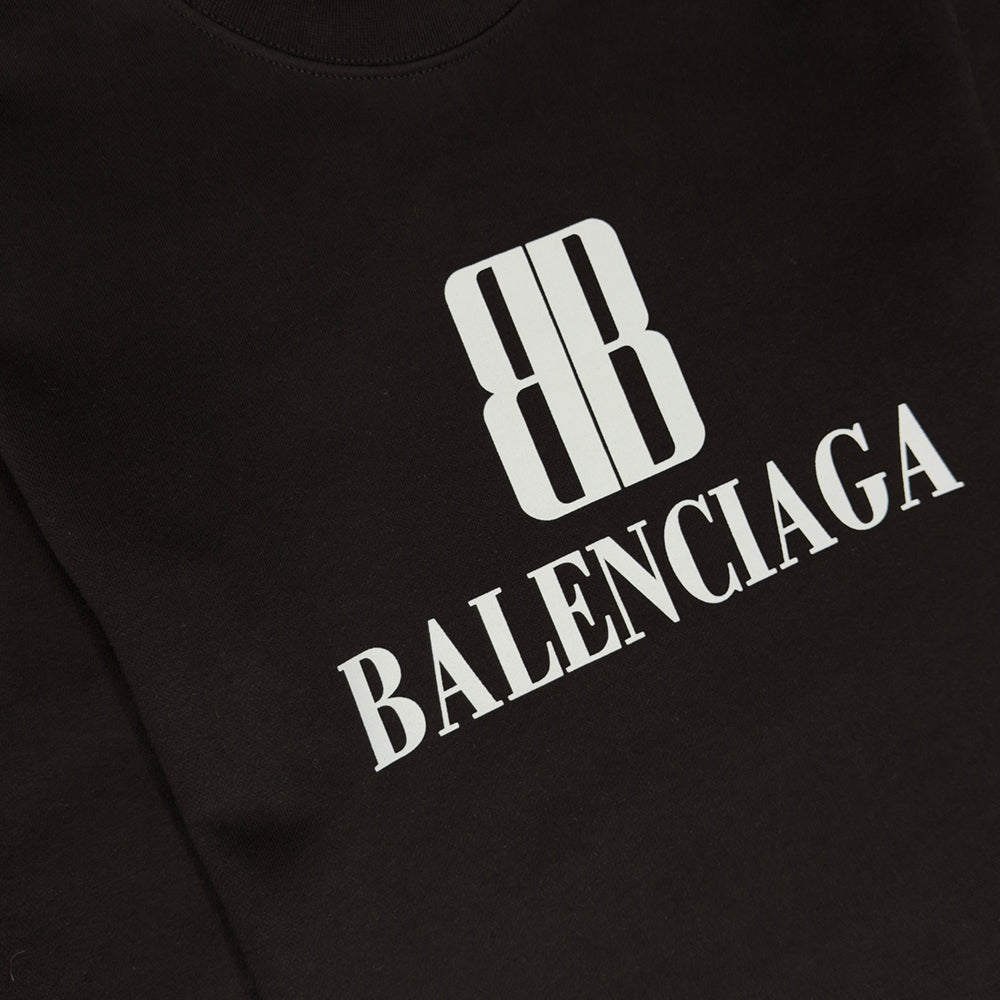 BALENCIAGA Logo Print Sweatshirt