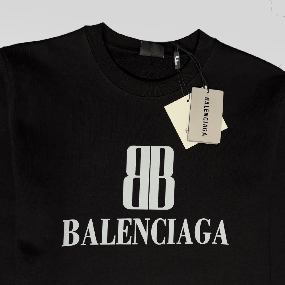 BALENCIAGA Logo Print Sweatshirt