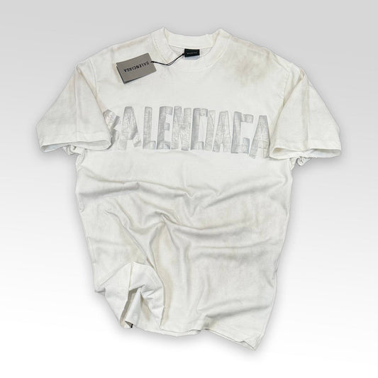 New Tape Type Oversized T-shirt