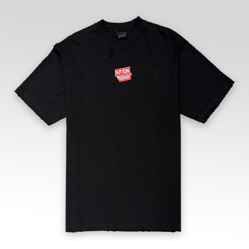 BALENCIAGA Taped  Back T-Shirt