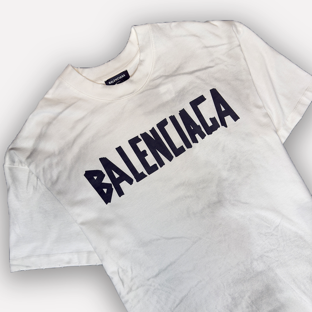 BALENCIAGA Faded T-Shirt Large Fit