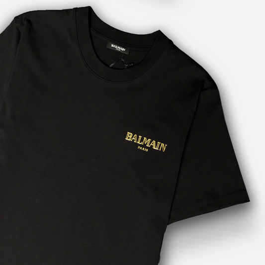 Paris T-Shirt With Gold Logo