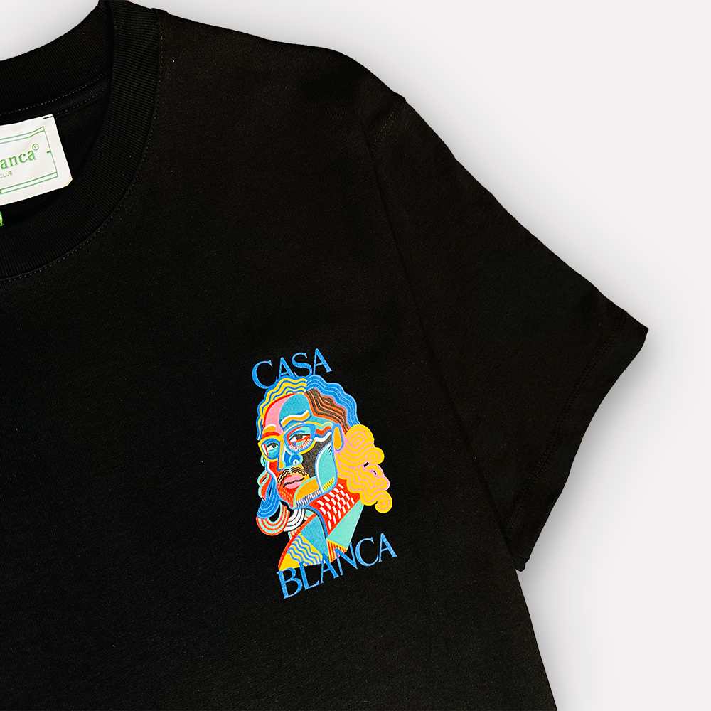 CASABLANCA logo-print T-shirt