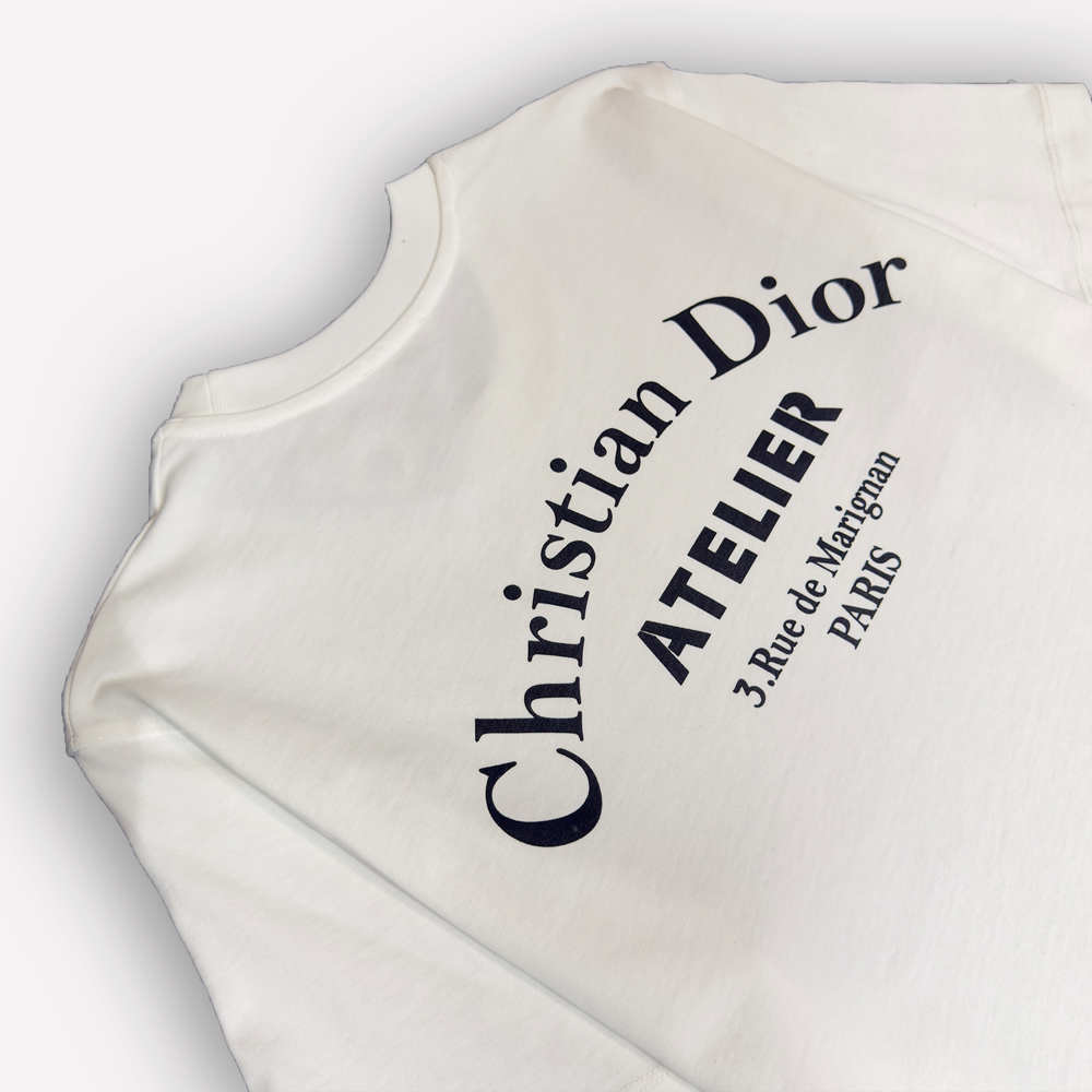 DIOR Atelier Logo Print T-shirt