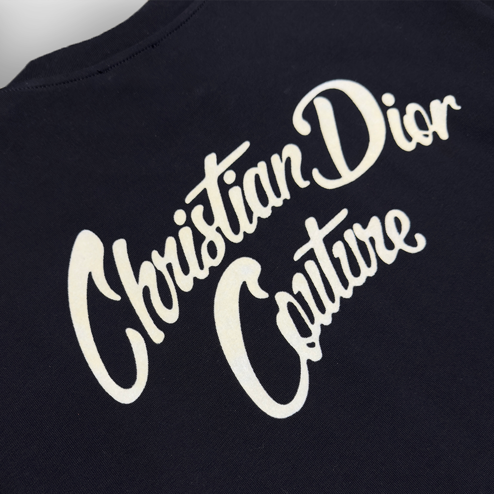 DIOR Embroidered and Print Logo T-shirt