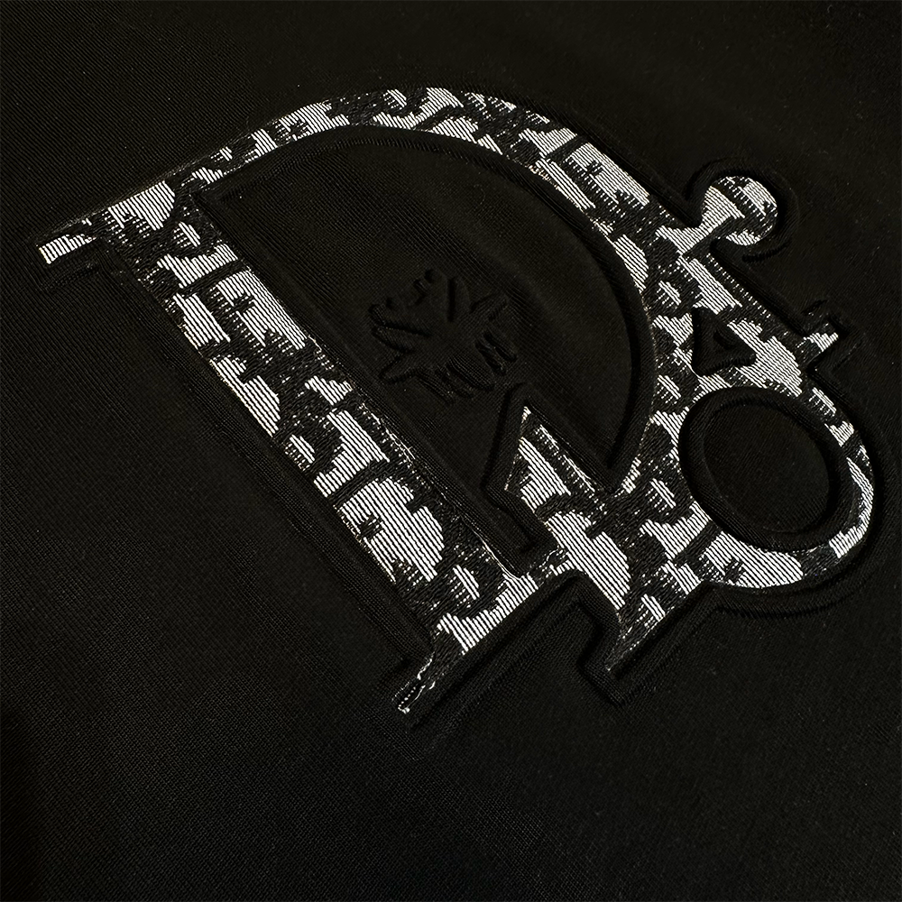 DIOR Embroidered Logo T-shirt