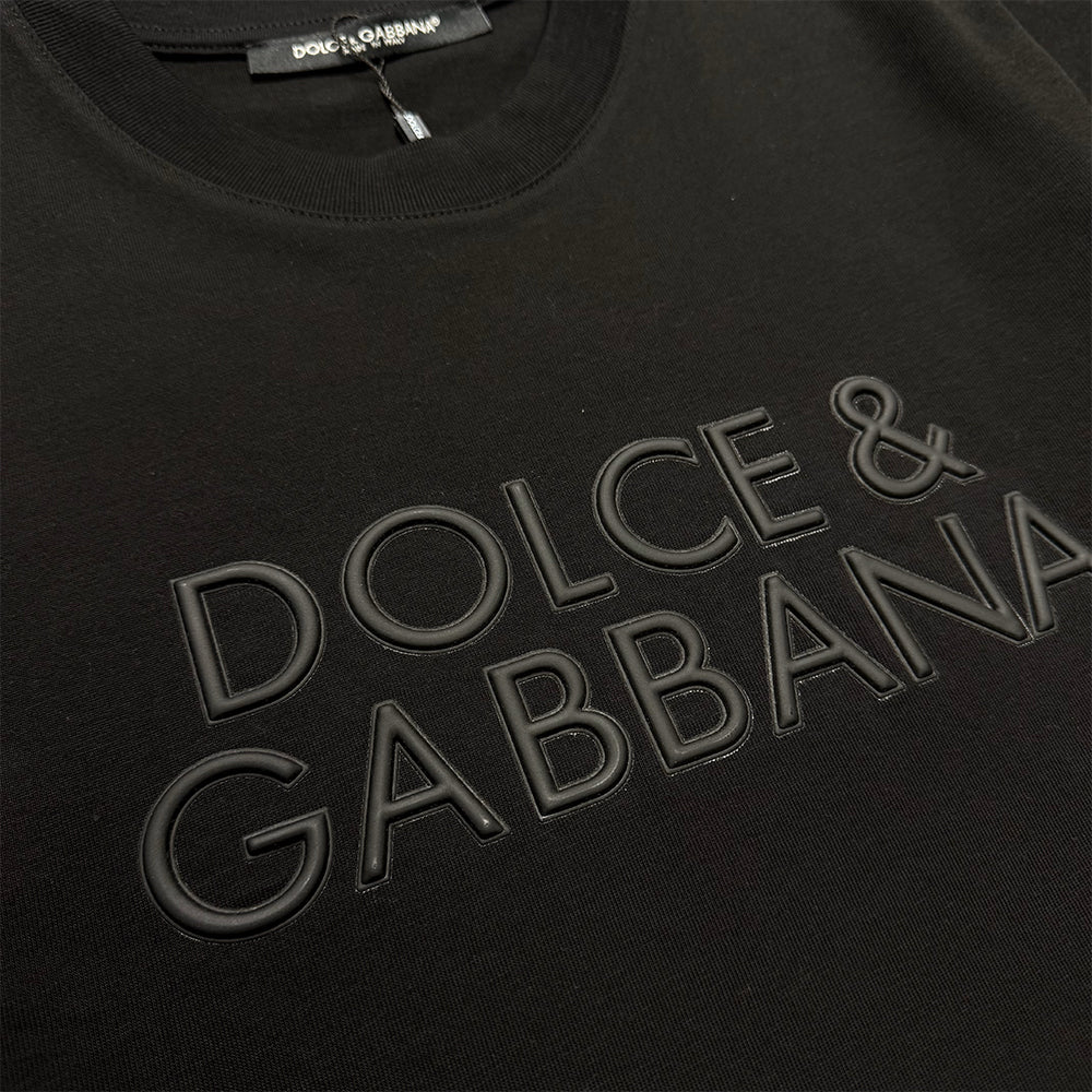 DOLCE&GABBANA Cotton T-shirt With Logo Embossing
