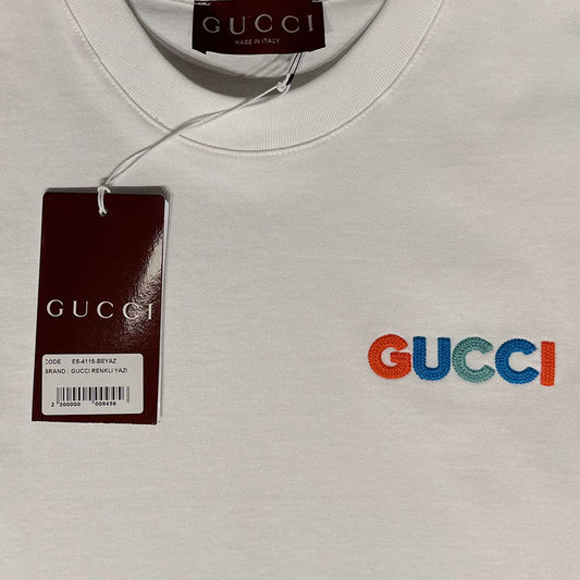 Cotton T-shirt With Embroidery