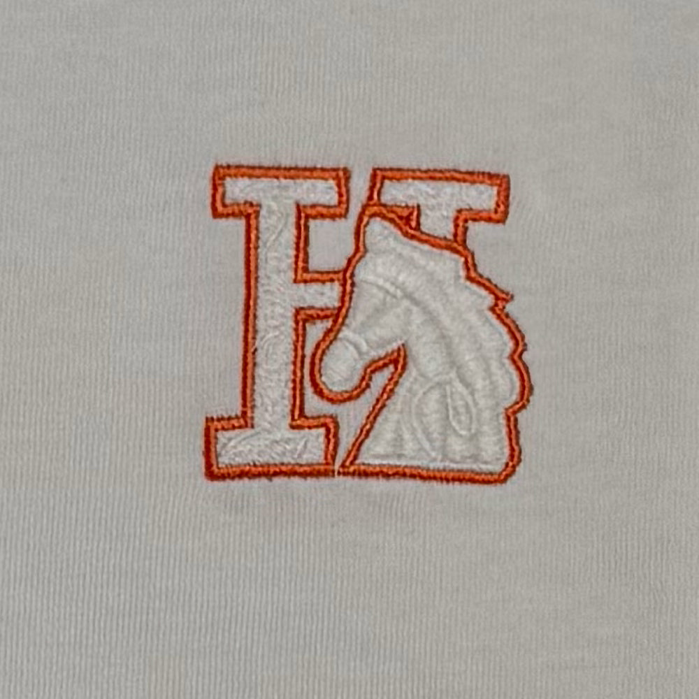 HERMES Logo embroidered T-Shirt