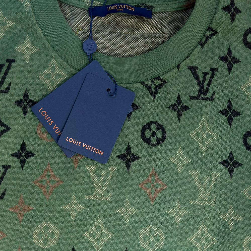 Monogram Jacquard Short-Sleeved T-Shirt