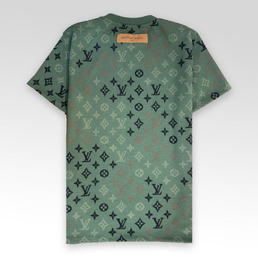 Monogram Jacquard Short-Sleeved T-Shirt