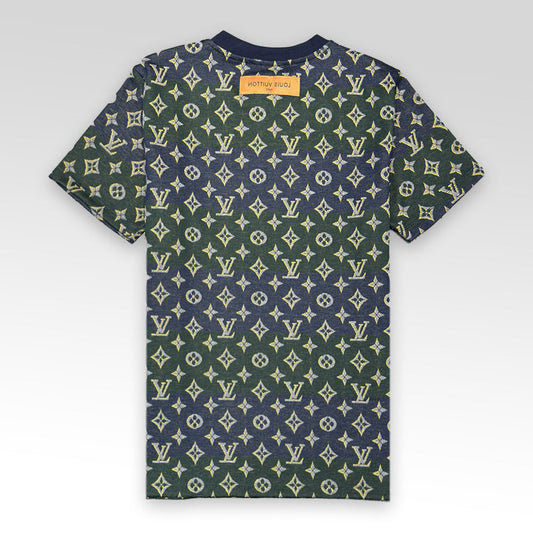 Monogram Jacquard Short-Sleeved T-Shirt
