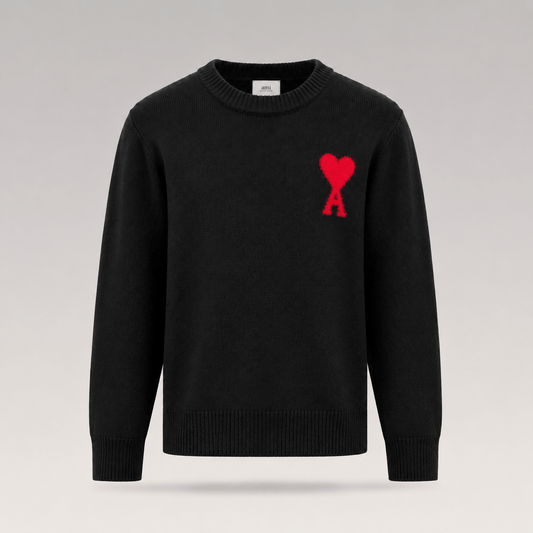 Logo-Embroidered Knit Sweater