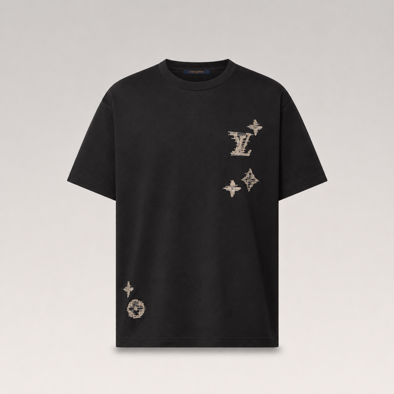 Embroidered Cotton T-Shirt