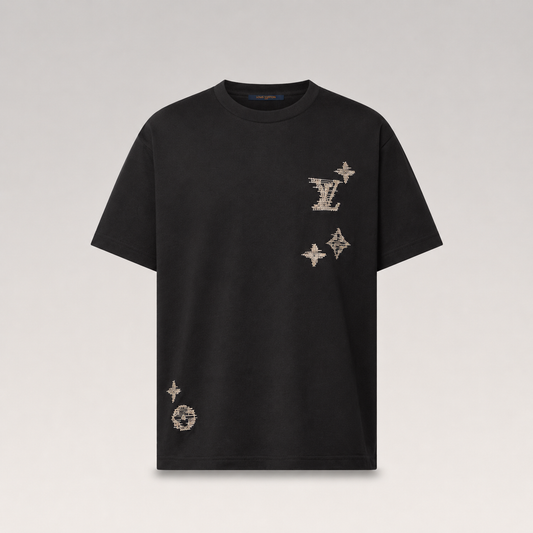 Embroidered Cotton T-Shirt