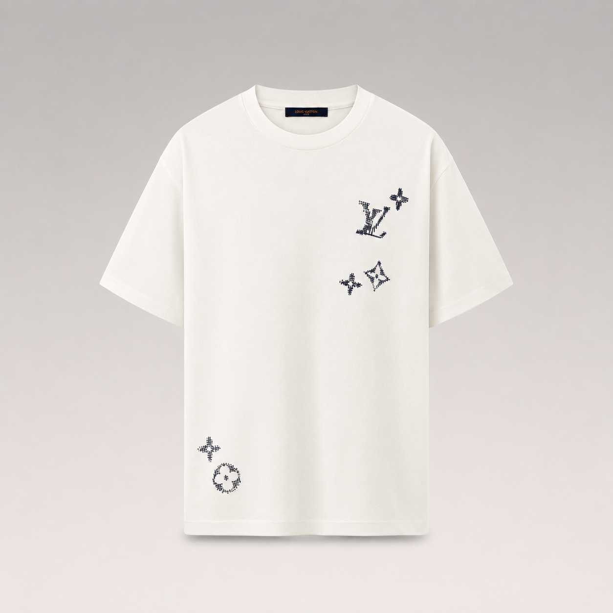 Embroidered Cotton T-Shirt
