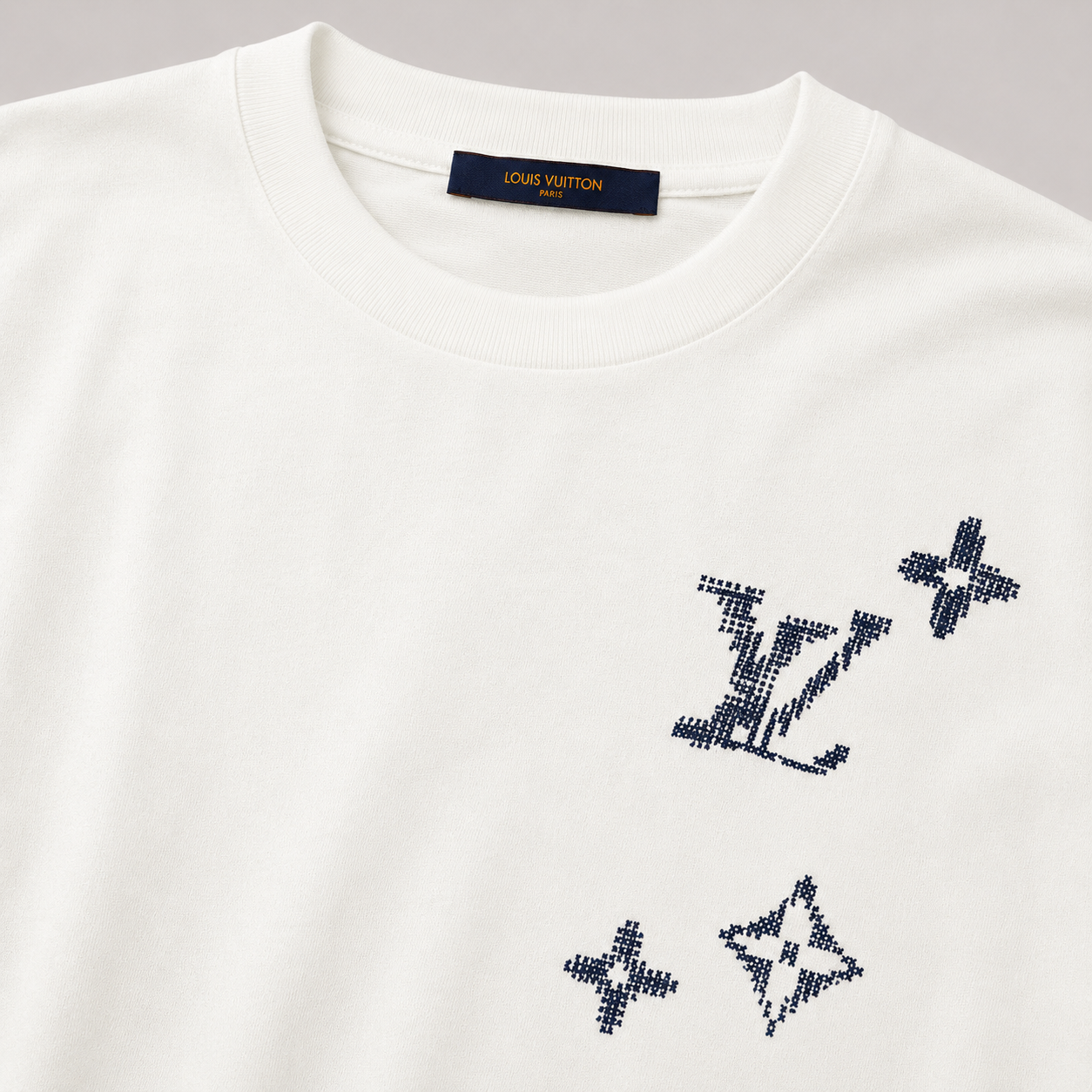 Embroidered Cotton T-Shirt
