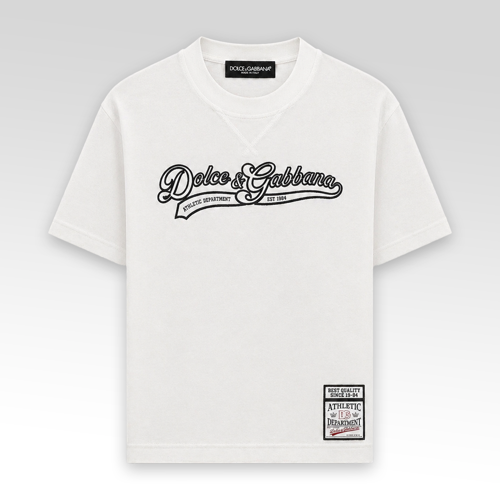 Cotton t-shirt with embroidery