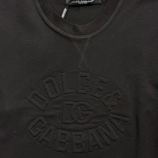T-shirt With Embossed Logo