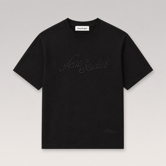 Embroidered Logo Cotton T-shirt